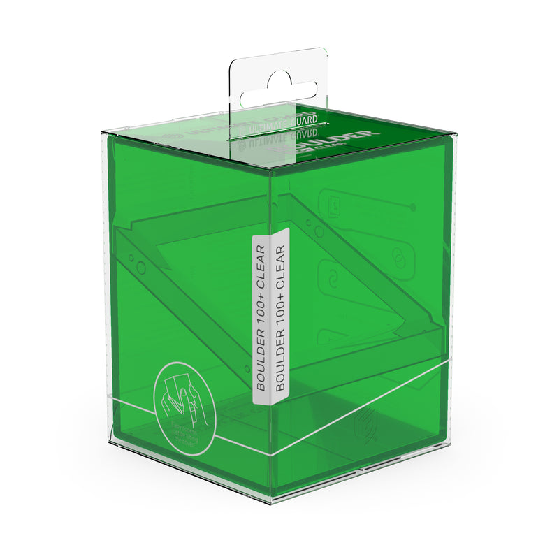 Boulder Deck Case 100+ - Clear Emerald (Green)