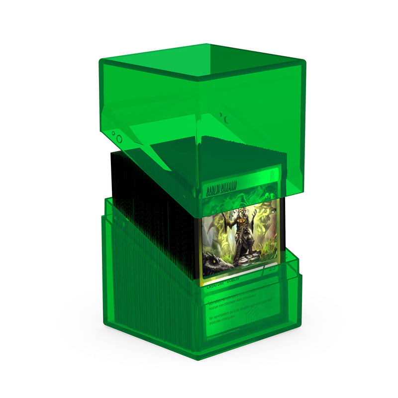 Boulder Deck Case 100+ - Clear Emerald (Green)