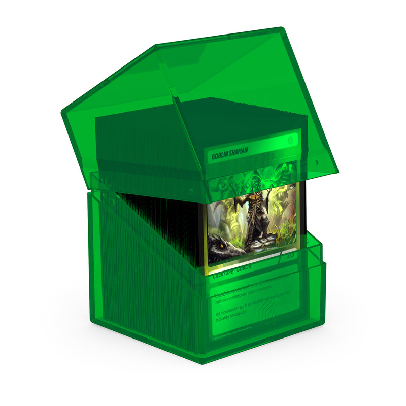 Boulder Deck Case 100+ - Clear Emerald (Green)