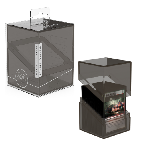 Boulder Deck Case 100+ - Clear Onyx (Black)