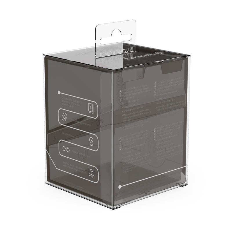 Boulder Deck Case 100+ - Clear Onyx (Black)