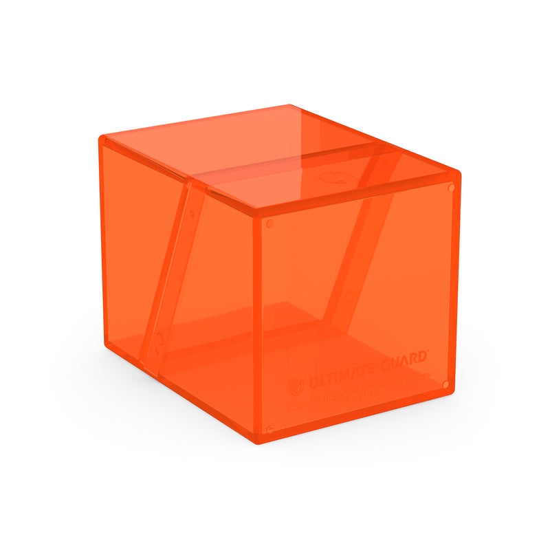 Boulder Deck Case 100+ - Clear Poppy Topaz (Orange)