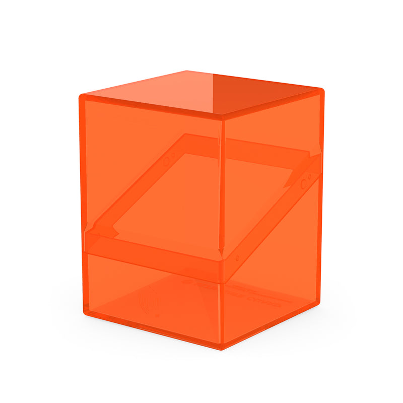 Boulder Deck Case 100+ - Clear Poppy Topaz (Orange)