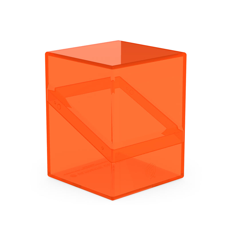 Boulder Deck Case 100+ - Clear Poppy Topaz (Orange)