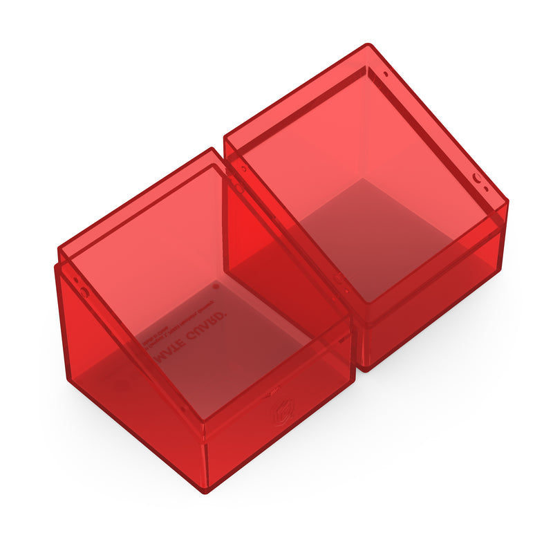 Boulder Deck Case 100+ - Clear Ruby (Red)