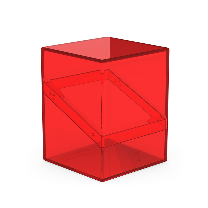 Boulder Deck Case 100+ - Clear Ruby (Red)