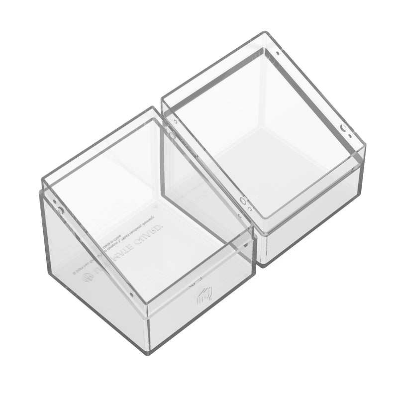 Boulder Deck Case 100+ Standard Cards - Clear Transparent