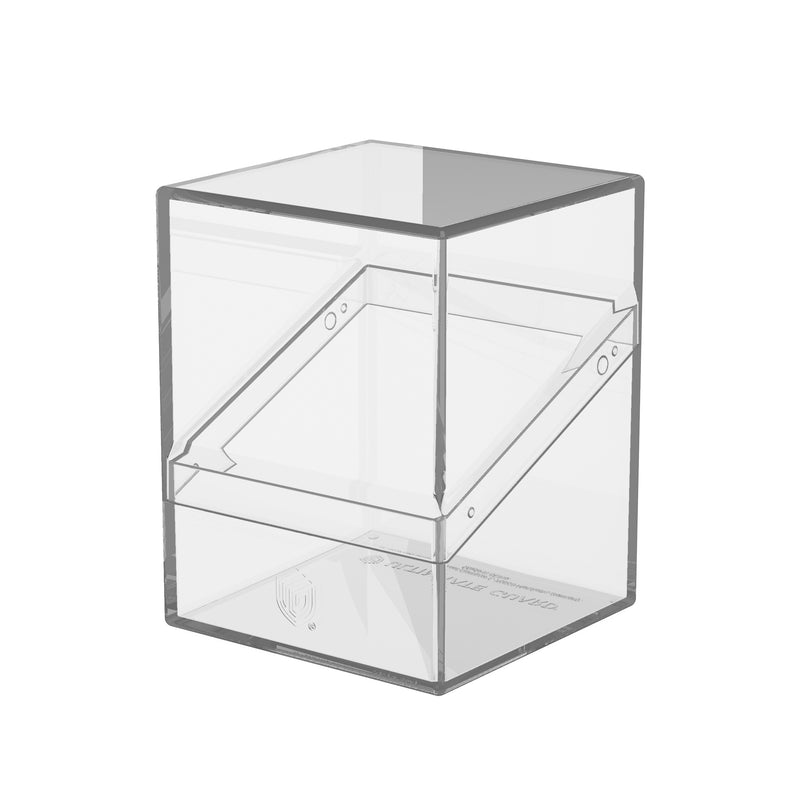 Boulder Deck Case 100+ Standard Cards - Clear Transparent