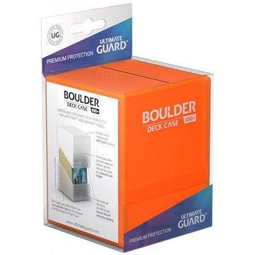 Boulder Deck Case 80+ - Poppy Topaz (Orange)