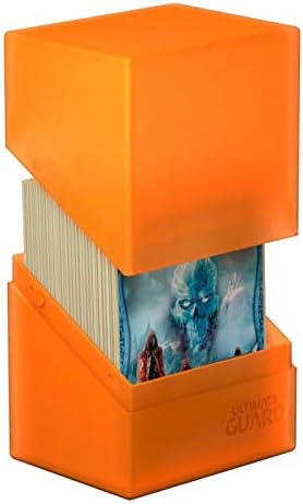 Boulder Deck Case 80+ - Poppy Topaz (Orange)