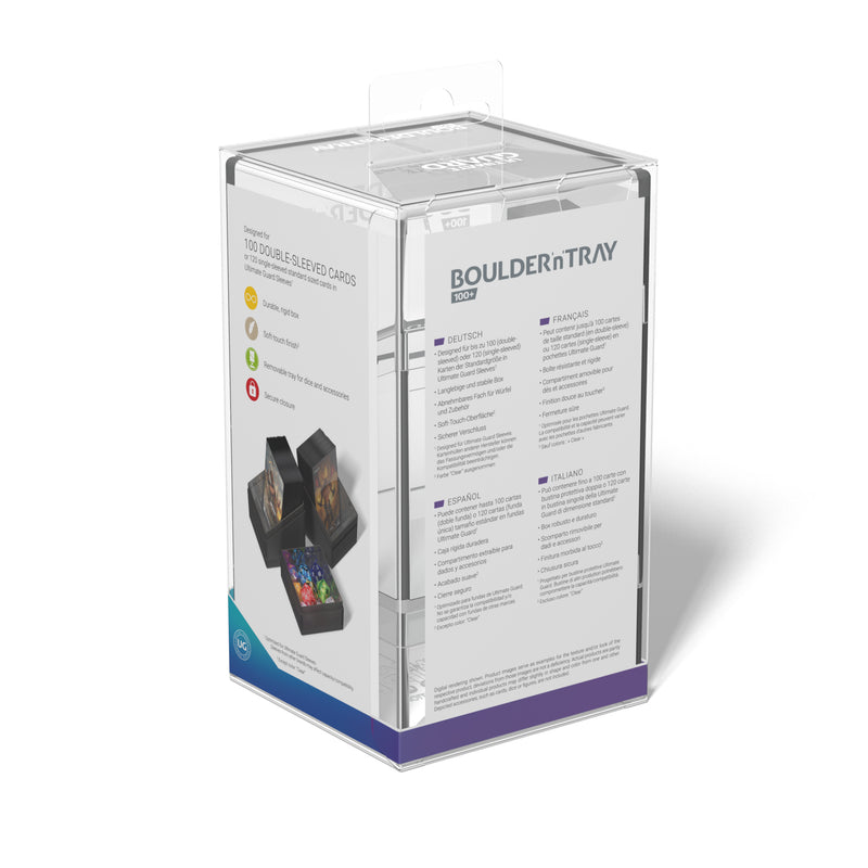 Boulder N Tray Deck Case 100+ - Clear