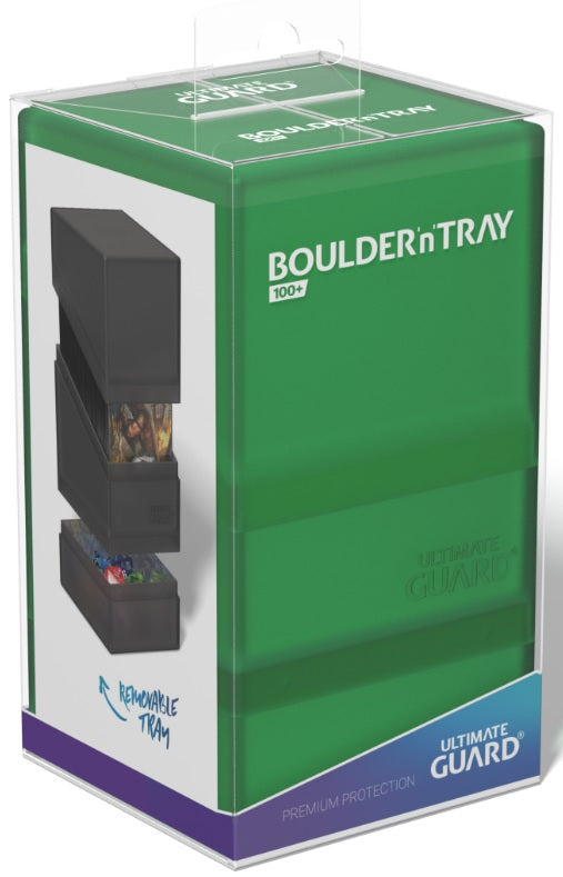 Boulder N Tray Deck Case 100+ - Emerald (Green)
