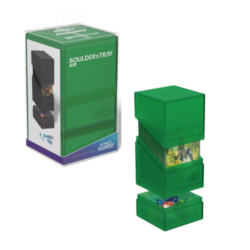 Boulder N Tray Deck Case 100+ - Emerald (Green)