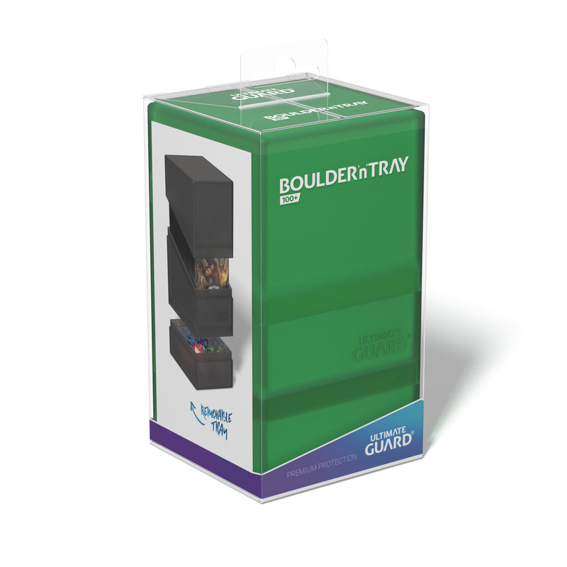 Boulder N Tray Deck Case 100+ - Emerald (Green)