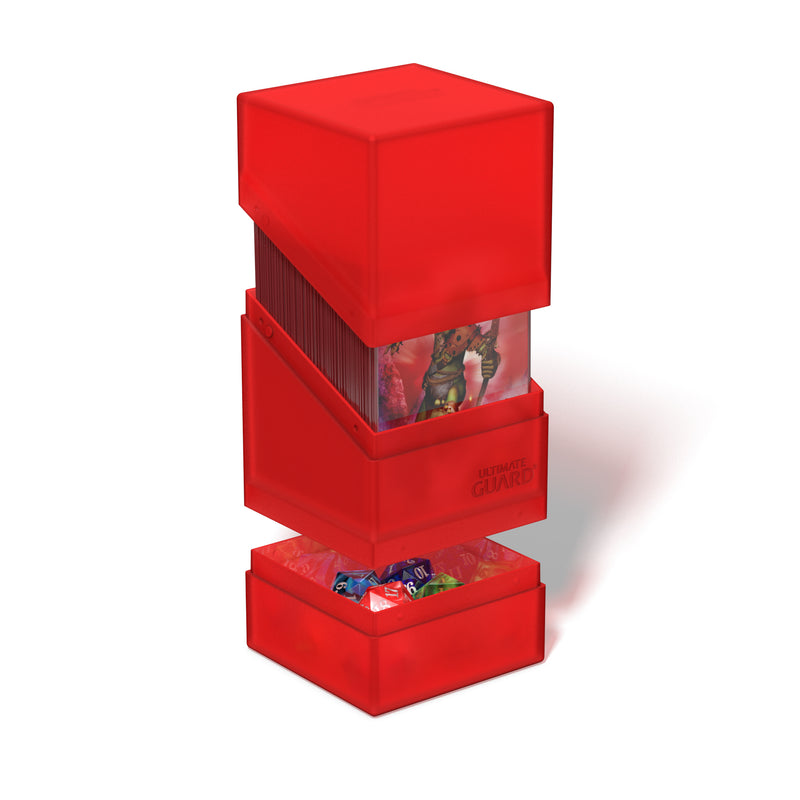 Boulder N Tray Deck Case 100+ - Ruby (Red)