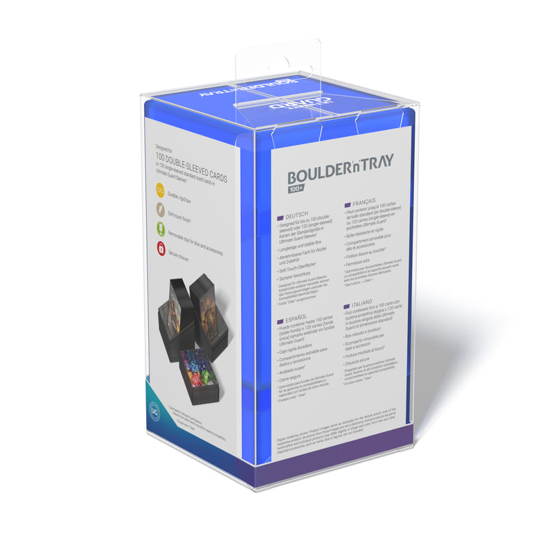 Boulder N Tray Deck Case 100+ - Sapphire (Blue)