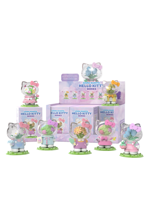 Azuma Makoto - Sanrio Hello Kitty Series (Full Box Of 6 Random Figures) - Blind Boxes
