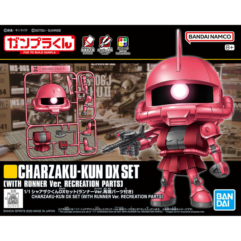 CharZaku-Kun DX Set (With Runner Ver. Recreation Parts) 1/1 POX