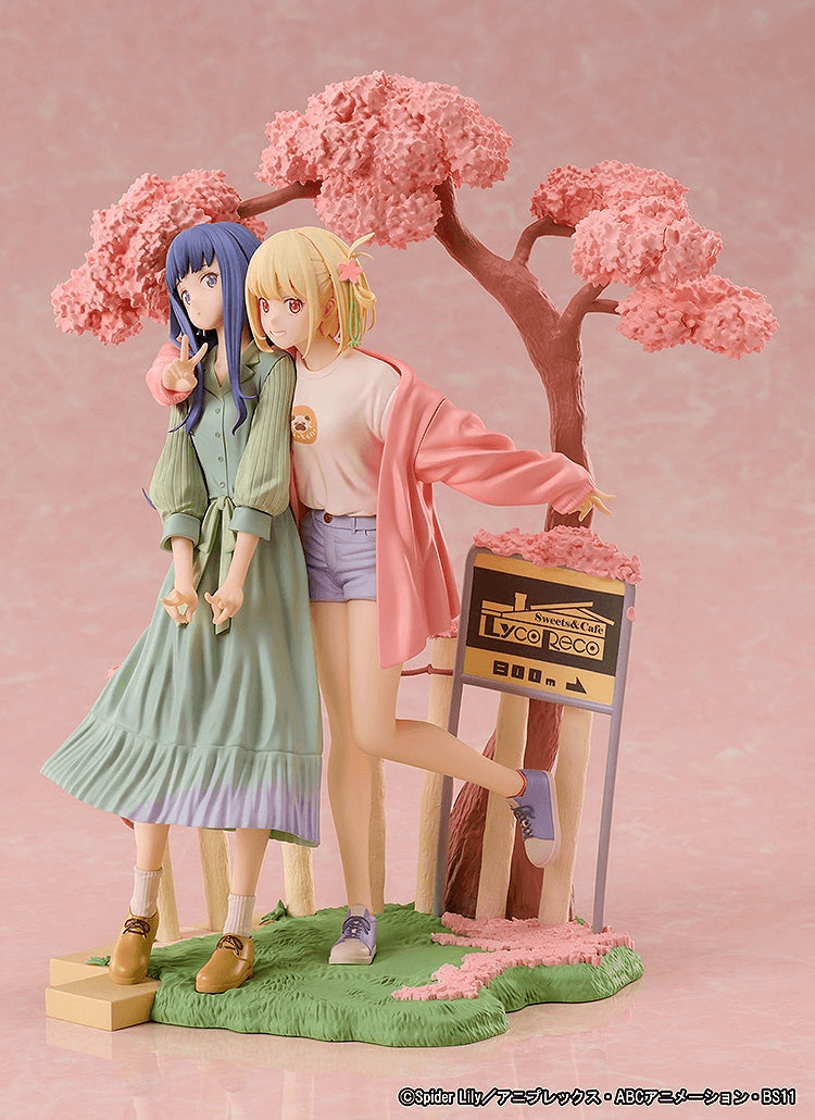 [Preorder][ETA Q3 2027] Chisato Nishikigi & Takina Inoue Spring Ver. Non-Scale Figure - Lycoris Recoil