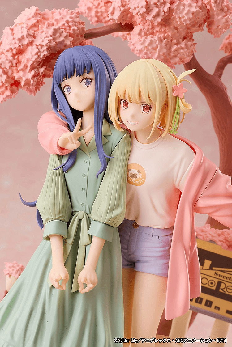 [Preorder][ETA Q3 2027] Chisato Nishikigi & Takina Inoue Spring Ver. Non-Scale Figure - Lycoris Recoil