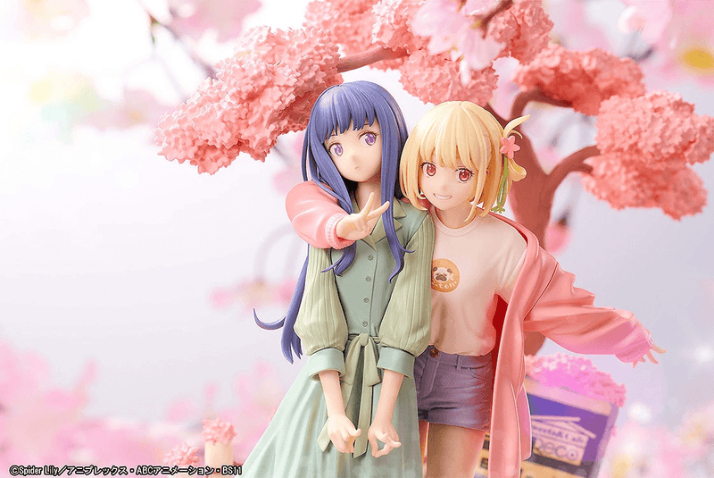 [Preorder][ETA Q3 2027] Chisato Nishikigi & Takina Inoue Spring Ver. Non-Scale Figure - Lycoris Recoil