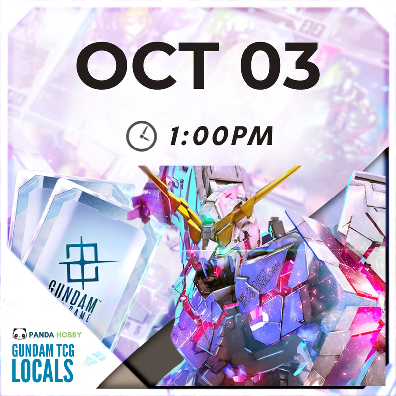 [Oct 03 ~1:00PM] Gundam TCG Local Event