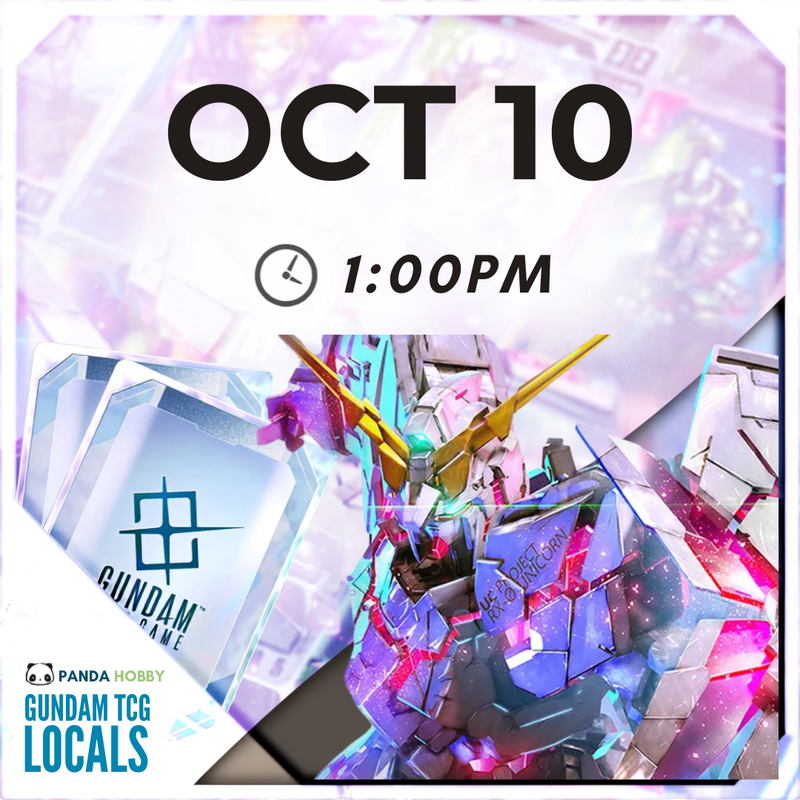 [Oct 10 ~1:00PM] Gundam TCG Local Event