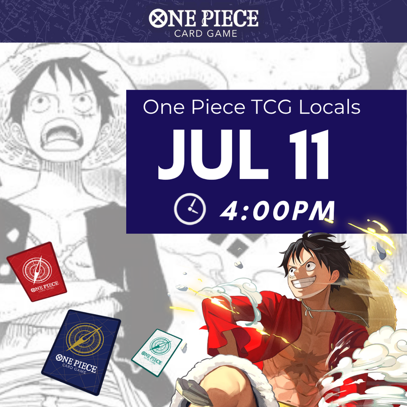 [July 11 ~4:00PM] One Piece TCG Local Event