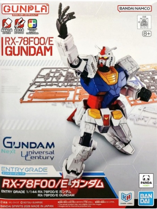 Entry Grade RX-78F00/E Gundam 1/144