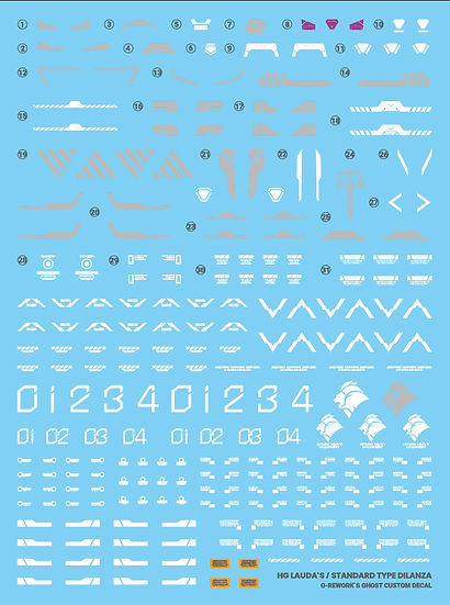 G-Rework Decal - [HG] Dilanza Lauda's