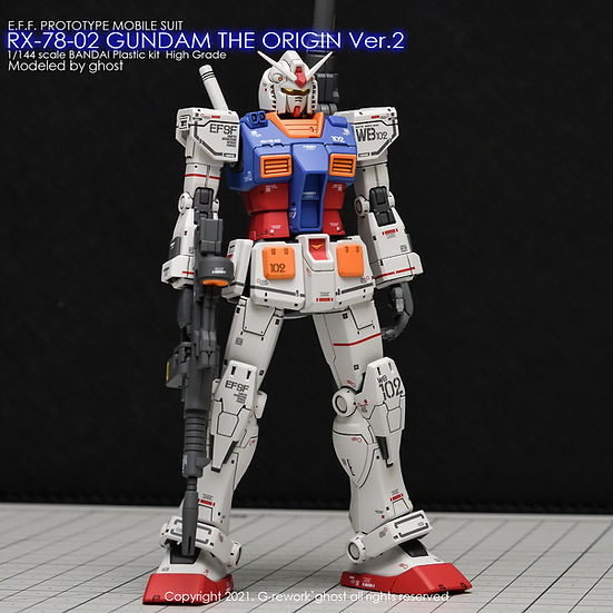 G-Rework Decal - [HG] Gundam The Origin (Decal V2.0)