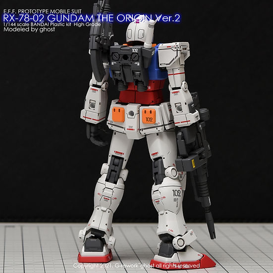 G-Rework Decal - [HG] Gundam The Origin (Decal V2.0)