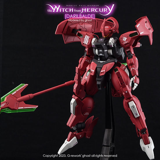 G-Rework Decal - [HG] [The Witch From Mercury] Darilbalde (Ver. 2.0)