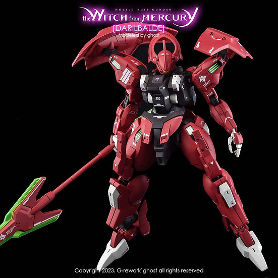 G-Rework Decal - [HG] [The Witch From Mercury] Darilbalde (Ver. 2.0)