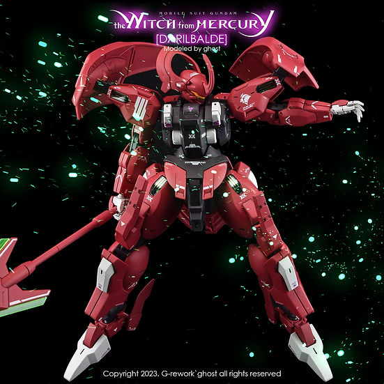 G-Rework Decal - [HG] [The Witch From Mercury] Darilbalde (Ver. 2.0)