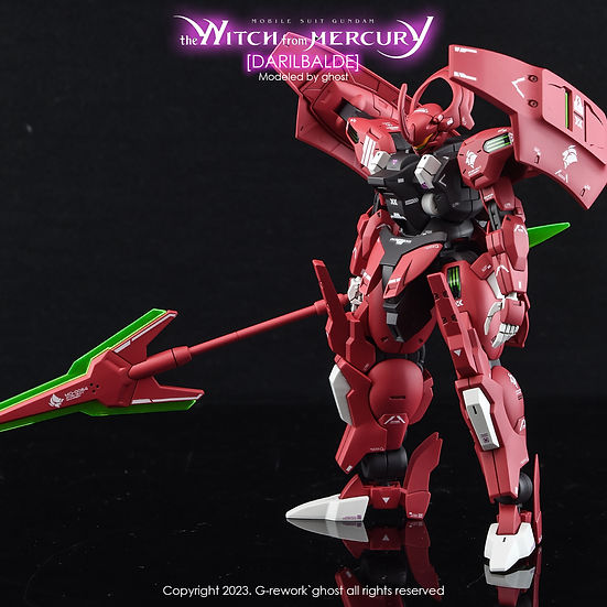 G-Rework Decal - [HG] [The Witch From Mercury] Darilbalde (Ver. 2.0)