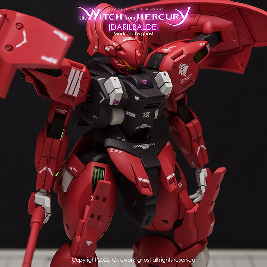 G-Rework Decal - [HG] [The Witch From Mercury] Darilbalde (Ver. 2.0)