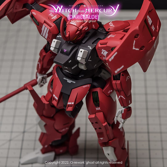 G-Rework Decal - [HG] [The Witch From Mercury] Darilbalde (Ver. 2.0)