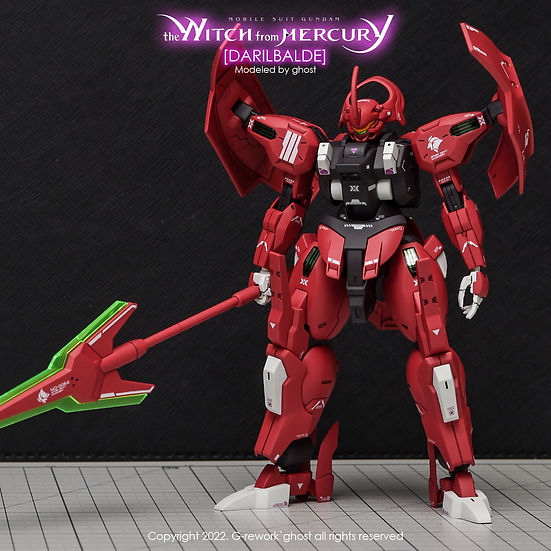 G-Rework Decal - [HG] [The Witch From Mercury] Darilbalde (Ver. 2.0)