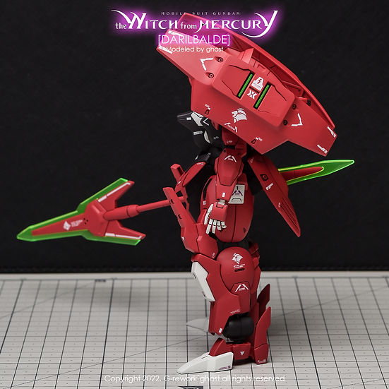 G-Rework Decal - [HG] [The Witch From Mercury] Darilbalde (Ver. 2.0)