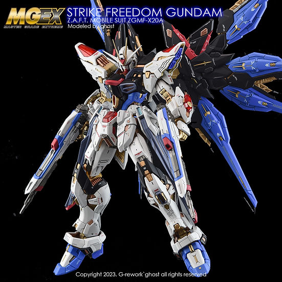 G-Rework Decal - [MGEX] Strike Freedom Gundam