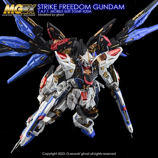 G-Rework Decal - [MGEX] Strike Freedom Gundam