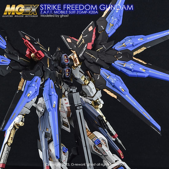 G-Rework Decal - [MGEX] Strike Freedom Gundam