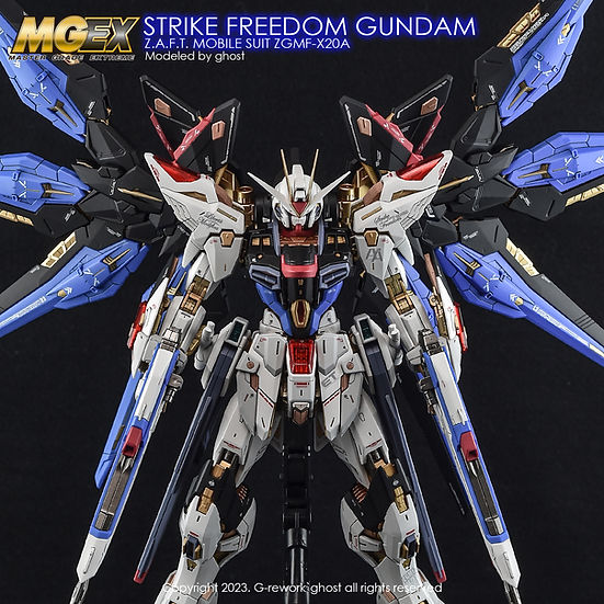 G-Rework Decal - [MGEX] Strike Freedom Gundam