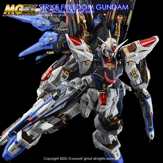 G-Rework Decal - [MGEX] Strike Freedom Gundam