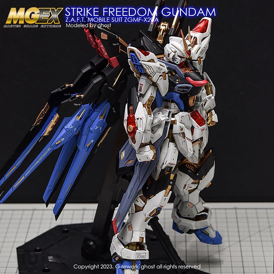 G-Rework Decal - [MGEX] Strike Freedom Gundam