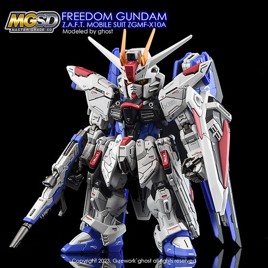 G-Rework Decal - [MGSD] Freedom Gundam