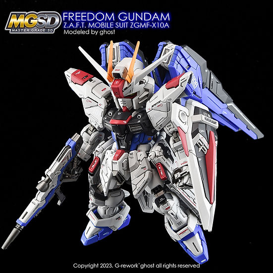 G-Rework Decal - [MGSD] Freedom Gundam