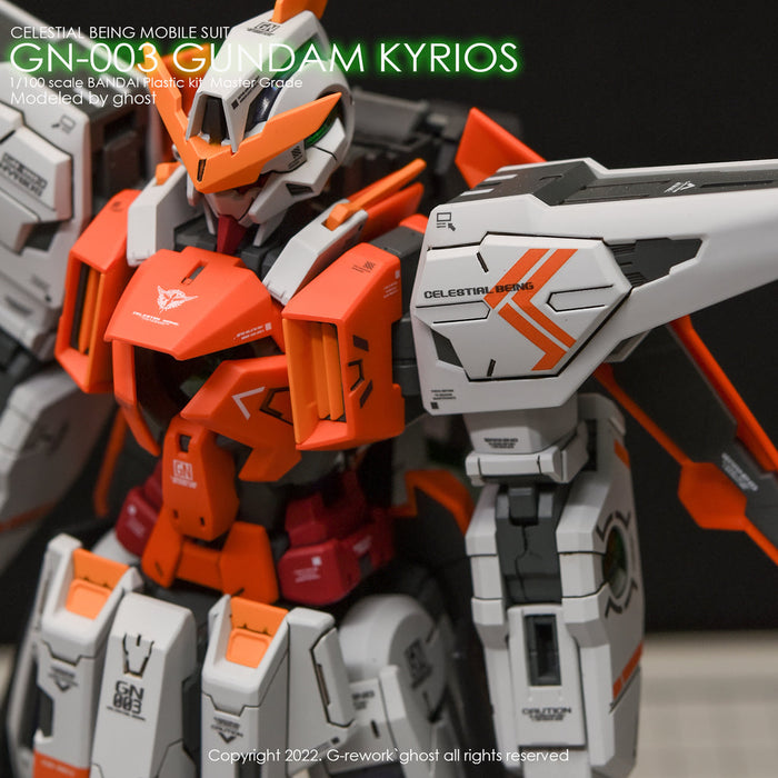 G-Rework Decal - [MG] GN-003 Gundam Kyrios