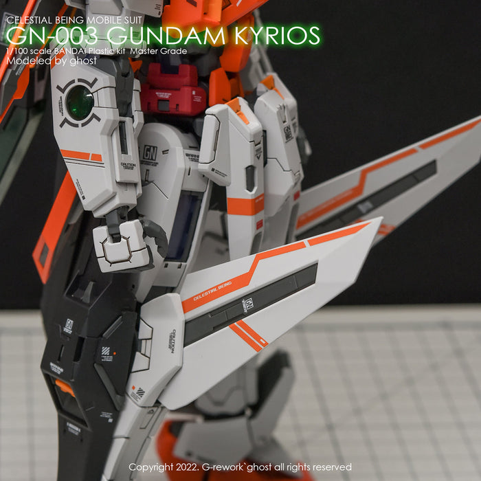 G-Rework Decal - [MG] GN-003 Gundam Kyrios